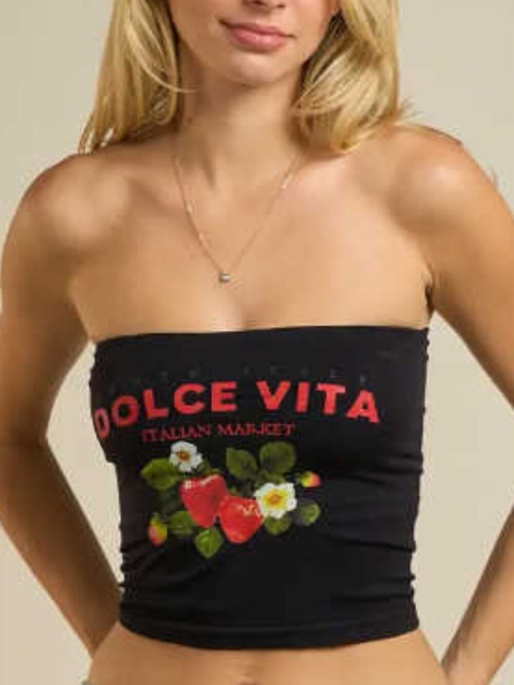 Dolce Vita Tube Top